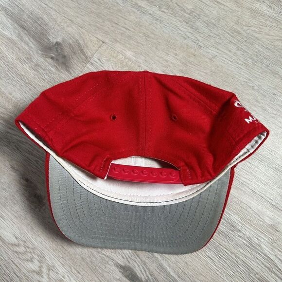 Vintage New Era 1998 Mark McGwire St Louis Cardinals Hat‎ Snapback MLB Red Cap - Picture 9 of 9